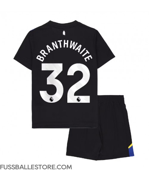 Günstige Everton Jarrad Branthwaite #32 3rd trikot Kinder 2025-26 Kurzarm (+ Kurze Hosen)